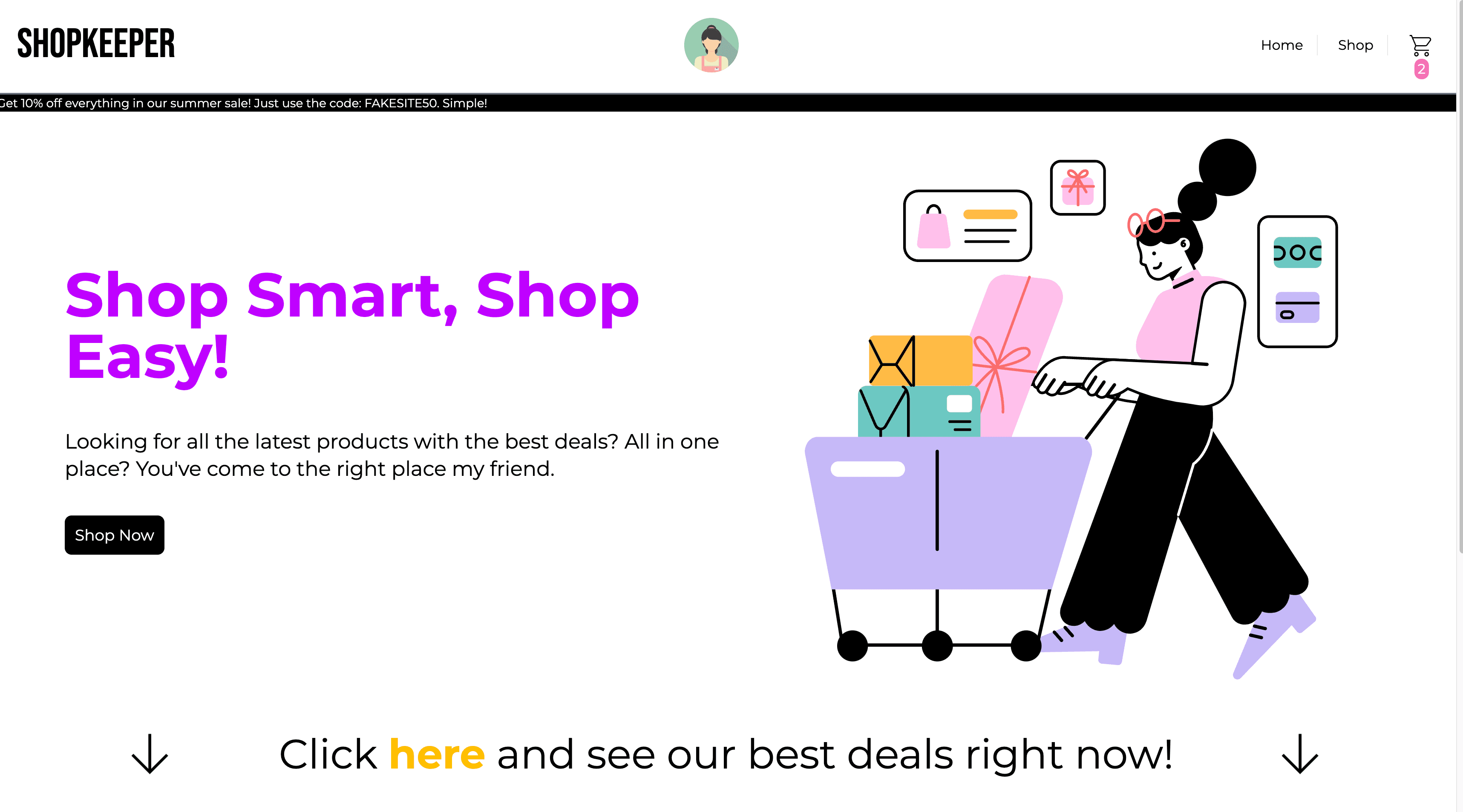 Shopkeeper preview